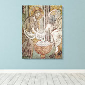 Jesus und der Heilige Peter Leinwanddruck (Insitu (Holzboden))