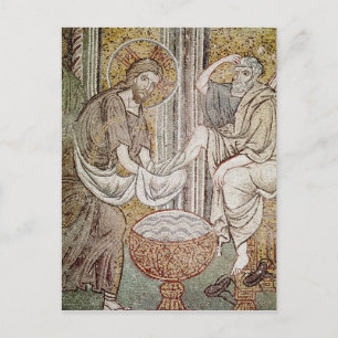 Jesus und der Heilige Peter Postkarte