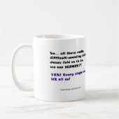 Jesus und der Interpret 1 Kaffeetasse (Links)