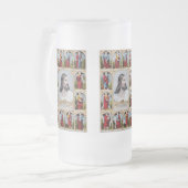 Jesus und die Apostel-Tasse Mattglas Bierglas (Vorderseite Links)
