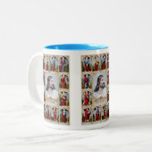 Jesus und die Apostel-Tasse Zweifarbige Tasse (Vorderseite Links)