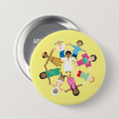Jesus und die Kinder der Welt Button (Vorne & Hinten)