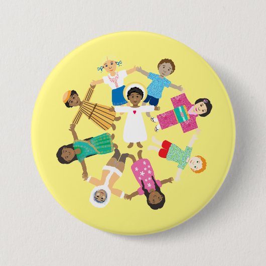 Jesus und die Kinder der Welt Button (Vorderseite)