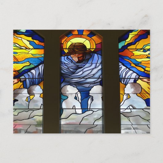 Jesus und die Kinder Postkarte (Vorderseite)