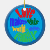 Jesus und die kleinen Kinder Keramikornament (Hinten)