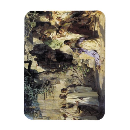 Jesus und die Sinners Magnet (Vertikal)