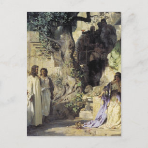 Jesus und die Sünder Postkarte