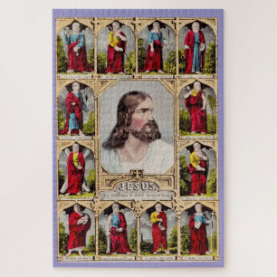 Jesus und die zwölf Apostel Puzzle