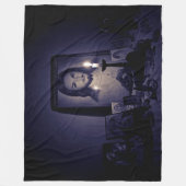 JESUS und ein CANDLE Fleecedecke (Vorderseite)