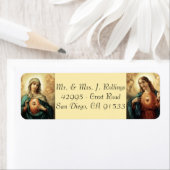 Jesus und gesegnete Jungfrau Mary Rücksendeadresse (Insitu)