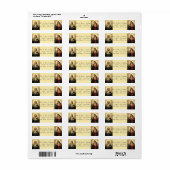 Jesus und gesegnete Jungfrau Mary Rücksendeadresse (Vorne)