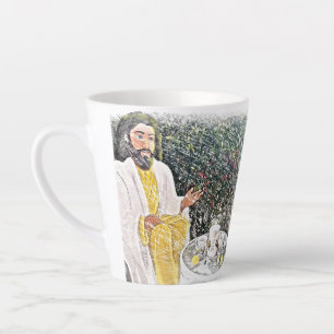 Jesus und ich mit Kaffee oder Tee Milchtasse