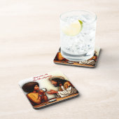 Jesus und ich morgens getränkeuntersetzer (Rechte Seite)