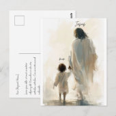 Jesus und ich postkarte (Vorne/Hinten)