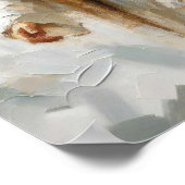 Jesus und Junge, Moderne Christliche Kunst, Jesus  Poster (Ecke)