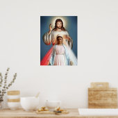 Jesus und Jungfrau Mary Poster Paper (Küche)