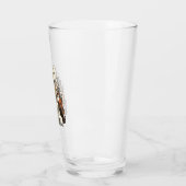 Jesus und Katzen Vintage Glas (Links)