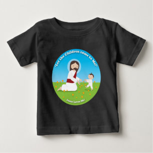 Jesus und Kind Baby T-shirt