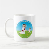 Jesus und Kind Kaffeetasse (Links)