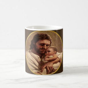 Jesus und Kind Kaffeetasse