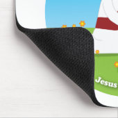 Jesus und Kind Mousepad (Ecke)