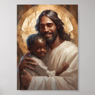 Jesus-und-Kind-Plakate Poster