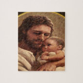 Jesus und Kind Puzzle (Vertikal)