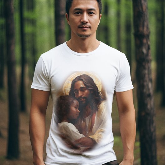 Jesus und Kind T-Shirt