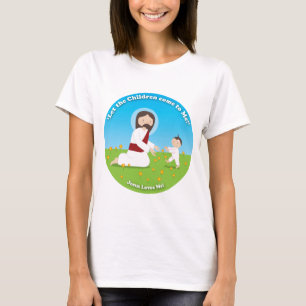 Jesus und Kind T-Shirt