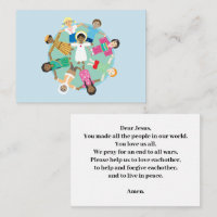 Jesus und Kinder Friedensgebet