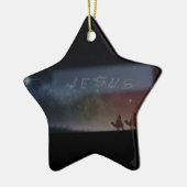 Jesus und Magi-Ornament Keramik Ornament (Links)