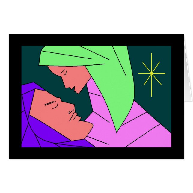 Jesus und Maria (Vorderseite (Horizontal))