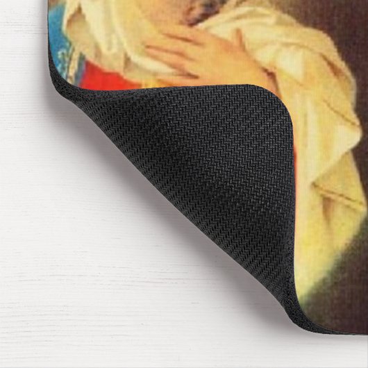 Jesus und Maria heiligen Herz Mousepad (Ecke)