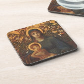 JESUS UND MARY GETRÄNKEUNTERSETZER (Linke Seite)