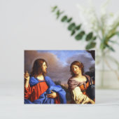 Jesus und Mary Magdalene Postkarte (Stehend Vorderseite)