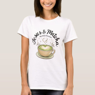 Jesus und Matcha T-Shirt