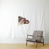 Jesus und Moo Deng_ Ein einzigartiger Einfall in d Wandteppich (Beispiel (Horizontal))