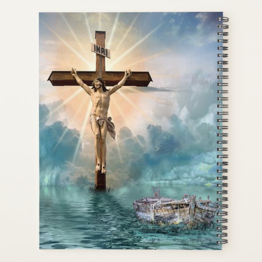 Jesus und Noahs Arche Planer (Rückseite)