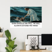 Jesus und Peter Poster (Heimbüro)