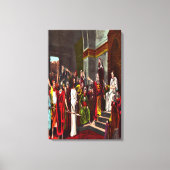 Jesus und Pilate Wrapped Canvas Leinwanddruck (Vorderseite)