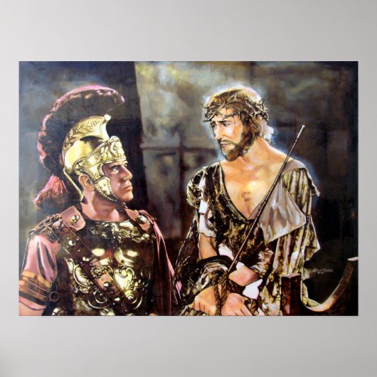 Jesus und Roman Poster (Vorne)