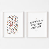 Jesus und verloren Schafe Set 2 Poster