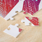 Jesus und Wörter des Glaubens Puzzle (Seite)
