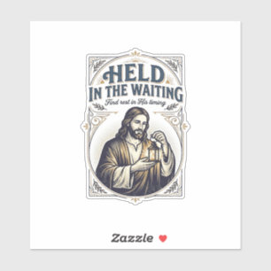 Jesus Unfruchtbarkeit Versuch Schwanger zu werden Aufkleber