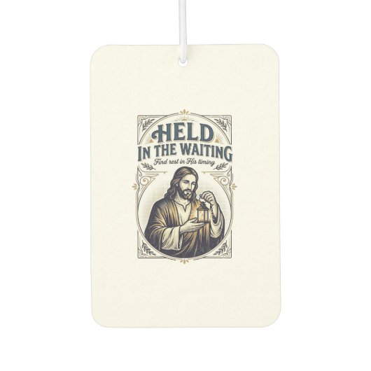 Jesus Unfruchtbarkeit Versuch Schwanger zu werden Autolufterfrischer (Vorderseite)