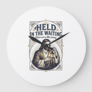 Jesus Unfruchtbarkeit Versuch Schwanger zu werden  Große Wanduhr