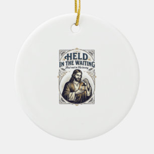 Jesus Unfruchtbarkeit Versuch Schwanger zu werden  Keramik Ornament