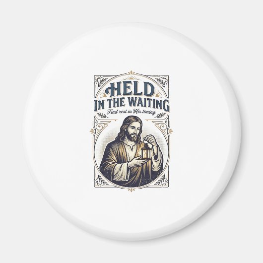Jesus Unfruchtbarkeit Versuch Schwanger zu werden Magnet (Vorne)
