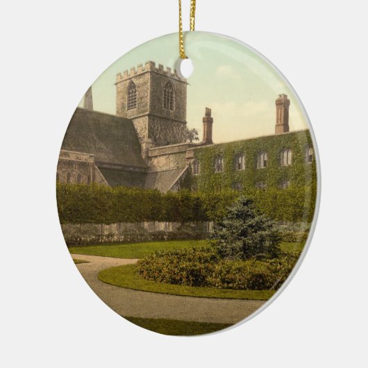 Jesus-Uni, Cambridge, England Keramik Ornament (Links)