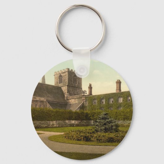 Jesus Uni, Cambridge, England Schlüsselanhänger (Rückseite)